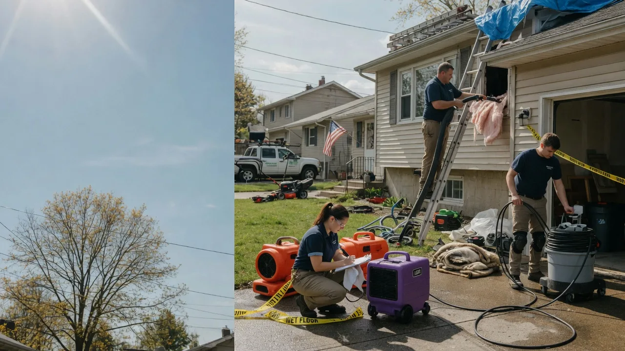 Emergency Water Removal in Maineville, OH near me